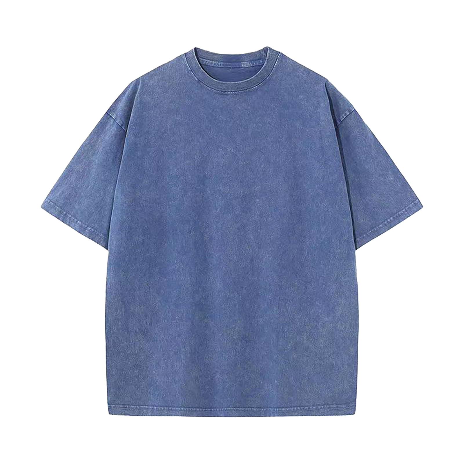 thumbnail image 1 of Camiseta informal de manga corta y cuello redondo para hombre, primavera/verano: color liso, diseño con bandera, tallas S-XXXXXL, corte regular, perfecta para llevar con vaqueros, citas y uso diario., 1 of 6